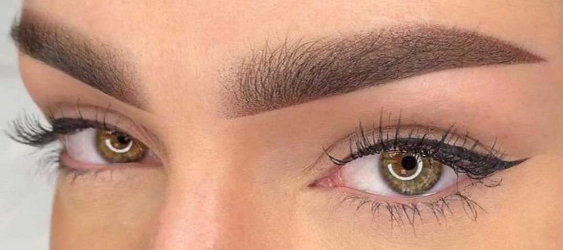 Semi-permanent and permanent brow treatments work together