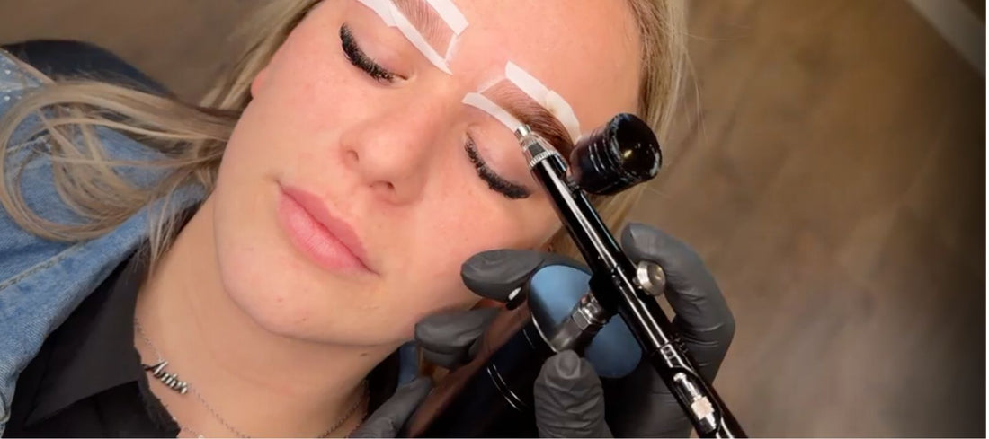 Airbrush Hybrid Brows: new brow trend of 2024