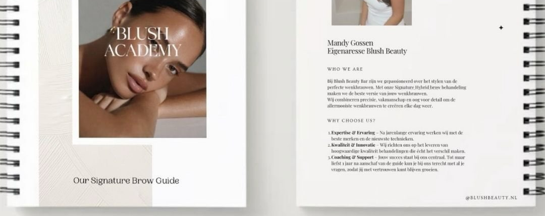Master hybrid brows with blush beauty’s new e-book